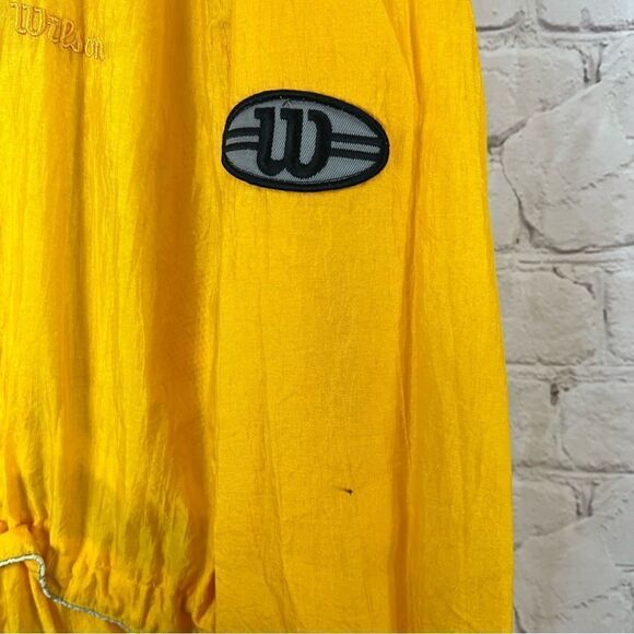 Wilson Packable Lightweight Jacket size large Yellow - Picture 6 of 10